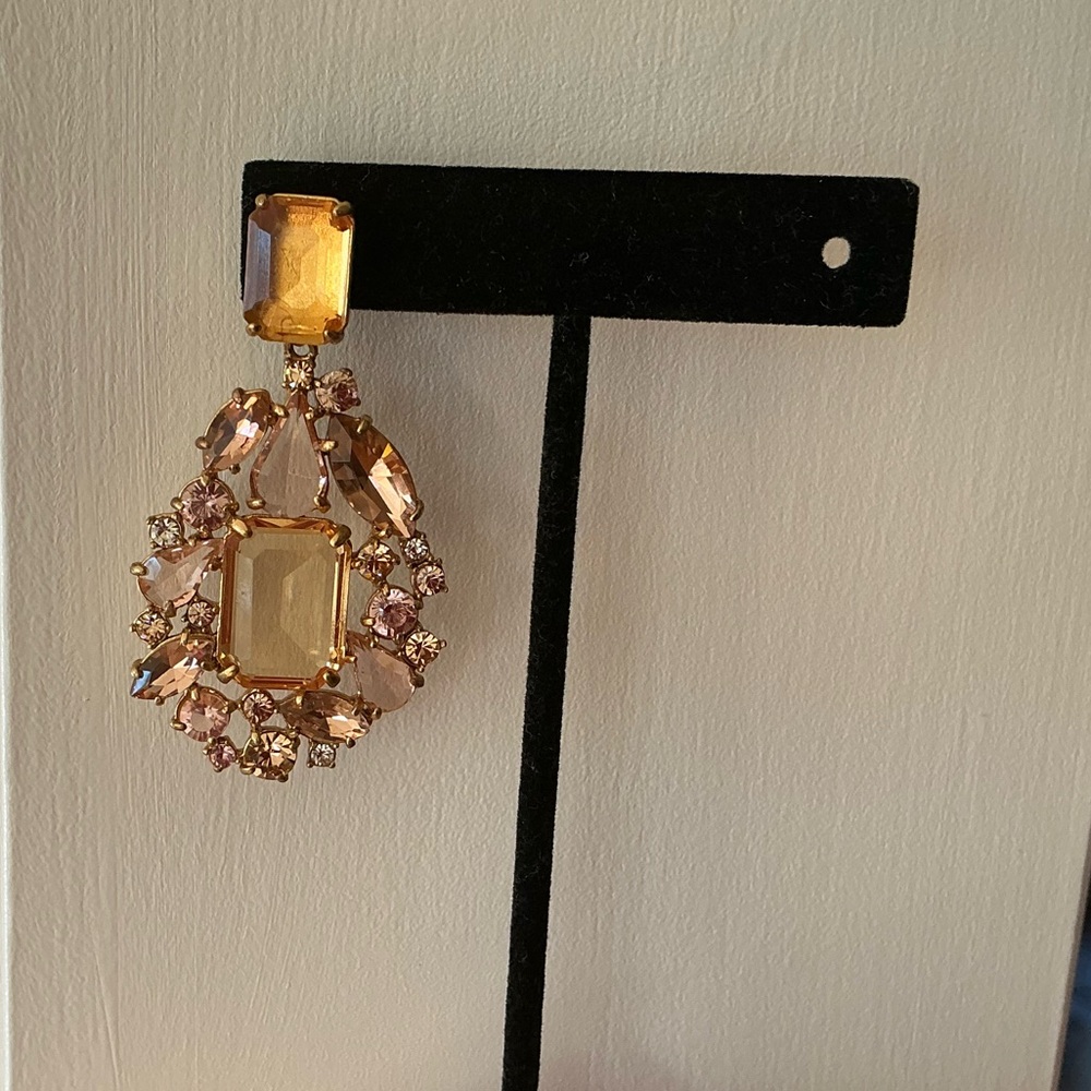 J Crew Crystal Statement Drop Earring - image 6